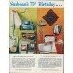 1968 Sunbeam Ad "It's our 75th Birthday"