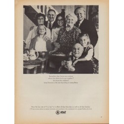 1968 AT&T Ad "Remember when home was a place"