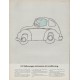 1968 Volkswagen Ad "V-V-Volkswagen announces air conditioning."