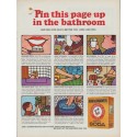 1968 Arm & Hammer Ad "Pin this page up in the bathroom"