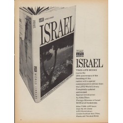 1968 Time-Life Books Ad "Israel"