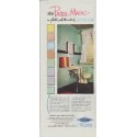 1948 DOW Plastics Ad "New Pastel Magic"
