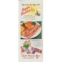 1948 Swift's Premium Bacon Ad "Brighter Breakfasts!"