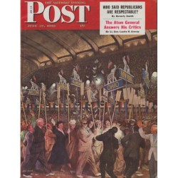 1948 Saturday Evening Post Cover Page "Republicans"