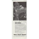 1948 West Coast Woods Ad "Use Wood"