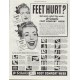 1948 Dr. Scholl's Ad "Feet Hurt?"