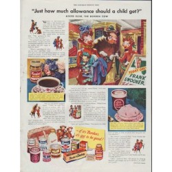 1948 Borden's Ad "how much allowance should a child get?"