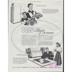 1948 York Ad "Cold Magic ... in Packages"