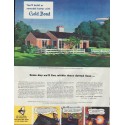 1948 National Gypsum Company Ad "Gold Bond"