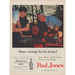 1954 Paul Jones Ad "Make a change"