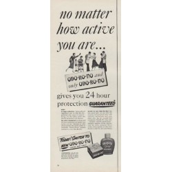 1954 Odo-Ro-No Ad "no matter how active you are"