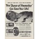 1954 Armstrong Tires Ad "Ounce of Prevention"
