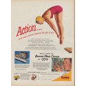 1954 Kodak Ad "Action ..."