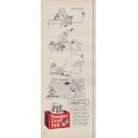 1954 Tender Leaf Tea Ad "The Flavor Haunts Me!"