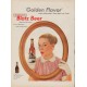 1954 Blatz Beer Ad "Golden Flavor"