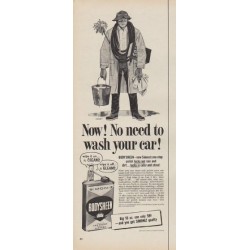 1954 BODYSHEEN Ad "No need to wash your car!"