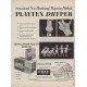 1954 Playtex Ad "Flushaway Diapering Method"