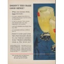 1954 Sunkist Ad "Good Sense"
