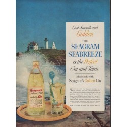 1954 Seagram's Ad "Seabreeze"
