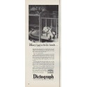 1954 Dictograph Ad "Mary had a little lamb ..."