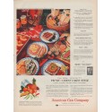 1954 American Can Company Ad "Great Lakes Style"