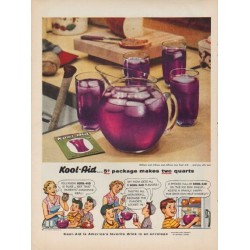 1954 Kool-Aid Ad "5-cent package"