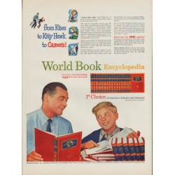 1953 World Book Encyclopedia Ad "Kites to Kitty Hawk"
