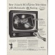 1953 RCA Victor Ad "New 21-inch"