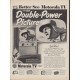 1953 Motorola Television Ad "Double-Power Picture"