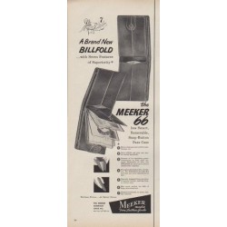 1953 Meeker Ad "A Brand New Billfold"