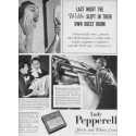 1937 Lady Pepperell Sheets Ad "The Webbs"