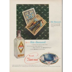 1953 Gilbey's Gin Ad "this diamond"