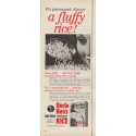 1953 Uncle Ben's Ad "a fluffy rice!"