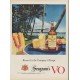 1953 Seagram's V.O. Canadian Whisky Ad "Company it Keeps"