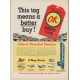 1953 Chevrolet Ad "This tag"