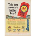 1953 Chevrolet Ad "This tag"