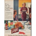 1953 Schlitz Beer Ad "If you like beer"