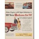 1953 Hudson Hornet (model year 1954) Ad "All-New Hudsons"