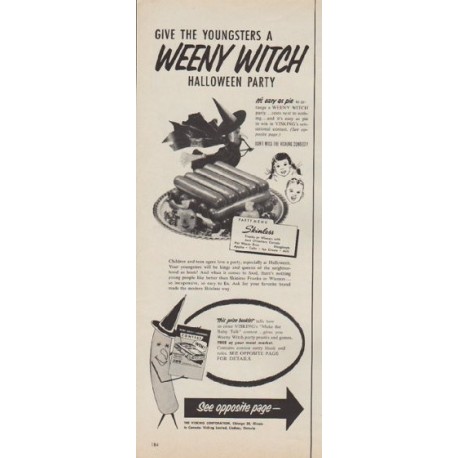 1953 Weeny Witch Ad "The Youngsters"