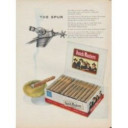 1953 Dutch Masters Ad "The Spur"