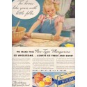 1937 Nucoa Margarine Ad "Little Folks"