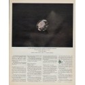 1971 De Beers Diamond Ad "millions of years"