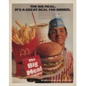 1971 McDonald's Ad "The Big Meal"