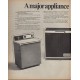 1971 Montgomery Ward Ad "A major appliance"