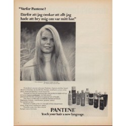 1971 Pantene Ad "Why Pantene?"