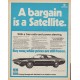 1971 Plymouth Satellite (model year 1972) Ad "A bargain is a Satellite."