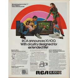 1971 RCA Television Ad "XL-100"