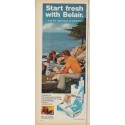 1971 Belair Cigarettes Ad "Start fresh with Belair"