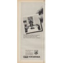1971 Sylvania Flashbulbs Ad "More pictures of thanks"