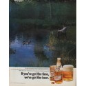 1971 Miller Beer Ad "If you've got the time"